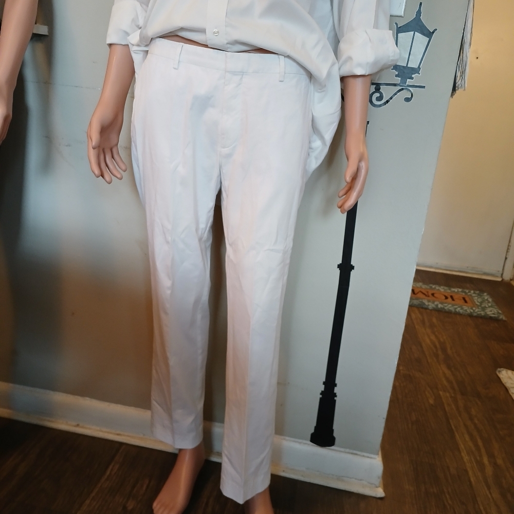 Boss Hugo Boss Pants Mens Size 36R White Used - Picture 2 of 16